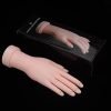 Nail Art Soft PVC Flectional Practice Hand Model-11