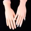 Nail Art Soft PVC Flectional Practice Hand Model-7