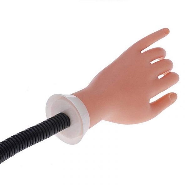 Soft Fake Practice Hand With Flexible Arm And Desk Clamp-3