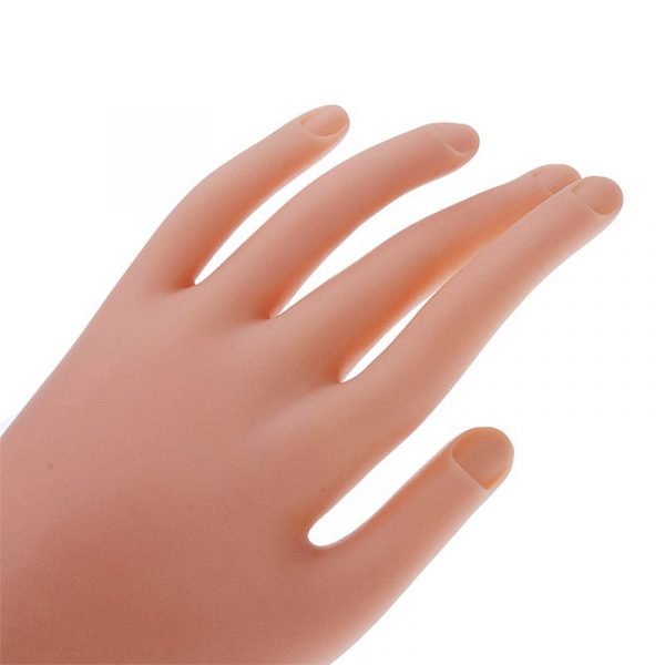 Soft Fake Practice Hand With Flexible Arm And Desk Clamp-5