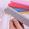 Sunshine Washabale Rectangle Shape Double Sided Sponge Nail File Buffer-6