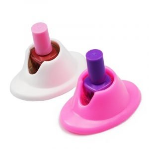 Anti-Spill Rubber Nail Art Polish Bottle Holder Varnish Bottle Stand