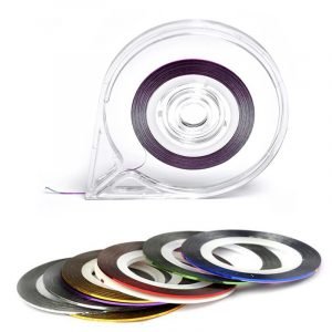 Nail Art Striping Tape Line Case Dispensers