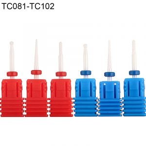 3/32″ Shank Size Ceramic Cuticle Clean Nail Drill Bit TC081-TC102