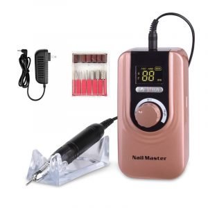 Cordless Wireless Portable Rechargeable Electric E File Acrylic Nail Drill 35000 RPM Grinding Machine US-803