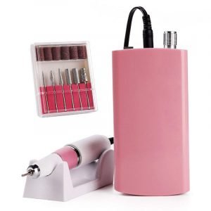 Rechargeable 30000 RPM Electric Nail Drill With Li-battery Inside Cordless Electric Nail files US-801