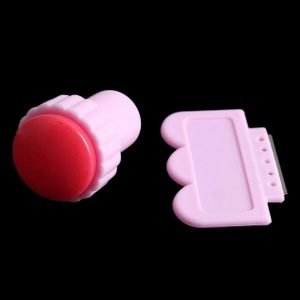 DIY Nail Art Stamper and Scraper for Nail Stamping Template Nail Polish Stencil