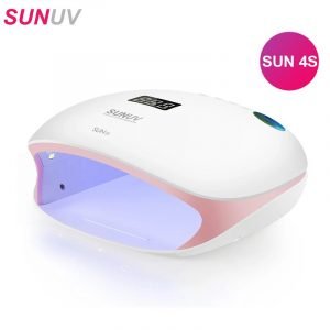 Original SUNUV 48W Nail Dryer UVLED Lamp with Smart Timer SUN4S
