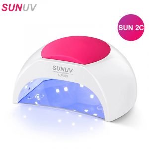 Original SUNUV 48W UV/LED Light Gel Curing Lamp Nail Dryer With Timer SUN2C