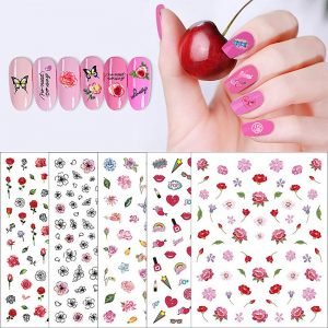 Super Thin Lifelike Self-adhesive 3D Nail Sticker Decal HC Series