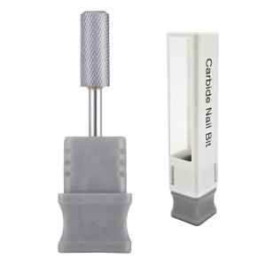 3/32″ Small Barrel Chamfer Top None Coating Tungsten Carbide Safety Nail Drill Bits - Model T4(Chamfer)