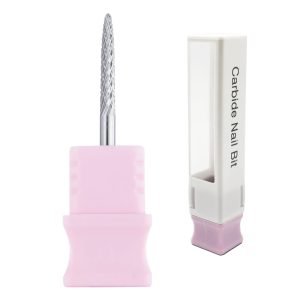 3/32″ Small Flame None Coating Tungsten Carbide Safety Under Nail Cleaner Nail Drill Bit - Model T041