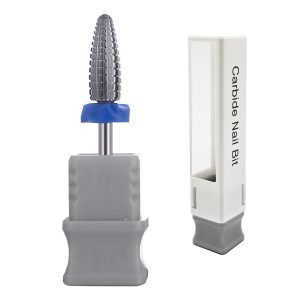 3/32" Middle Typhoon Shape Uncoated Carbide Tungsten Nail Drill Bit – Model T-H0513