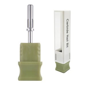 3.1mm Mini Mandrel Bit | Uncoated Stainless Steel (Silver) | Chamfered Safety Top | Professional Sanding Band Holder | 3/32" Shank | Mini-S3