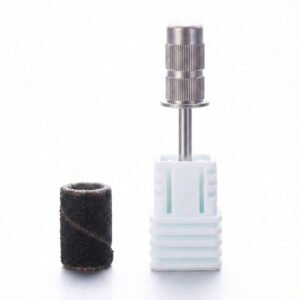 Professional Mandrel Bit | Standard 6.5mm (1/4") | Uncoated Stainless Steel | Anti-Slip Sanding Band Holder | 3/32" Shank | S1